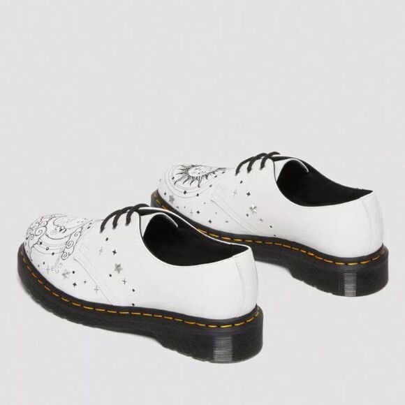 DR MARTENS 1461 Cosmic Embroidered Leather Oxford Shoes - Picture 5 of 7